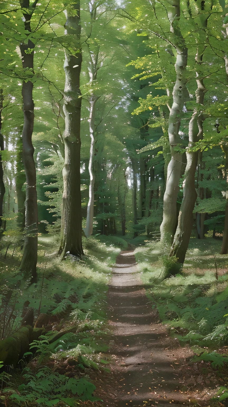 there is a path in the woods with trees and grass, woodland setting, irish forest, wooded environment, tree woodland atmosphere, in beautiful woods, in a woodland glade, on forest path, woodland location, forest setting, forest path, path through a dense forest, german forest, forest trees, woodland background, in serene forest setting, woodland, forest outside