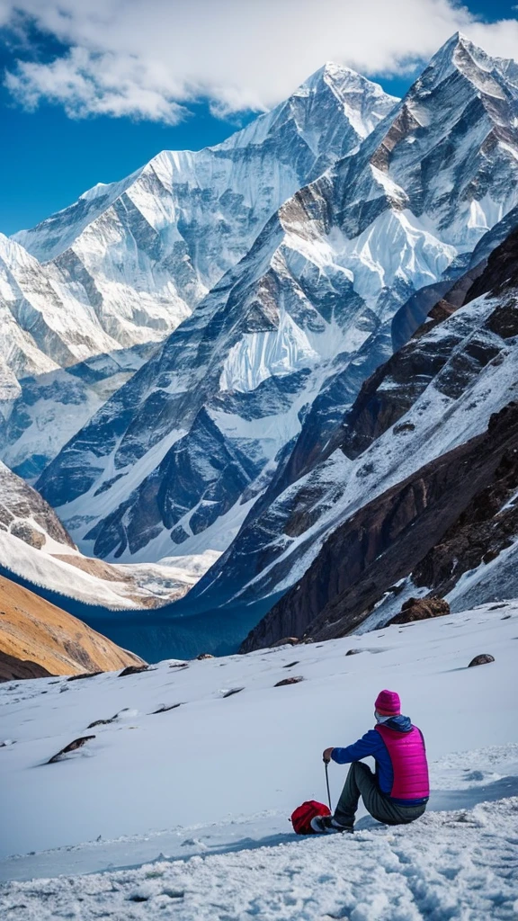 Shaun travels to the Himalayas**: Shaun is mesmerized by the beauty of the snow-capped mountains, and finds a unique peace in the freshness and quietness there.