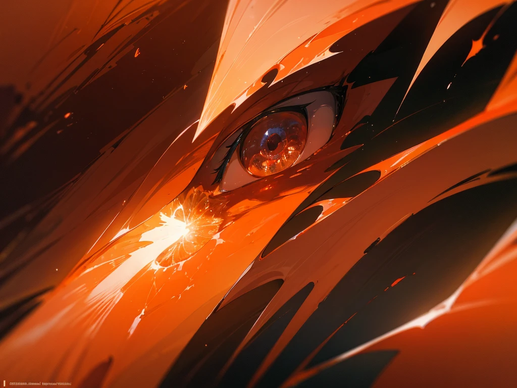 A dazzlingly explosive nitrocellulose crystal, shimmering with hues of fiery reds and brilliant oranges, stands out against a backdrop of darkened surroundings. This intricate image, likely a close-up photograph, captures the intricate details of the delicate yet powerful substance, highlighting the intense beauty of its molecular structure. The sharp focus and vivid colors create a striking visual impact, showcasing the sheer quality and artistry of the composition.