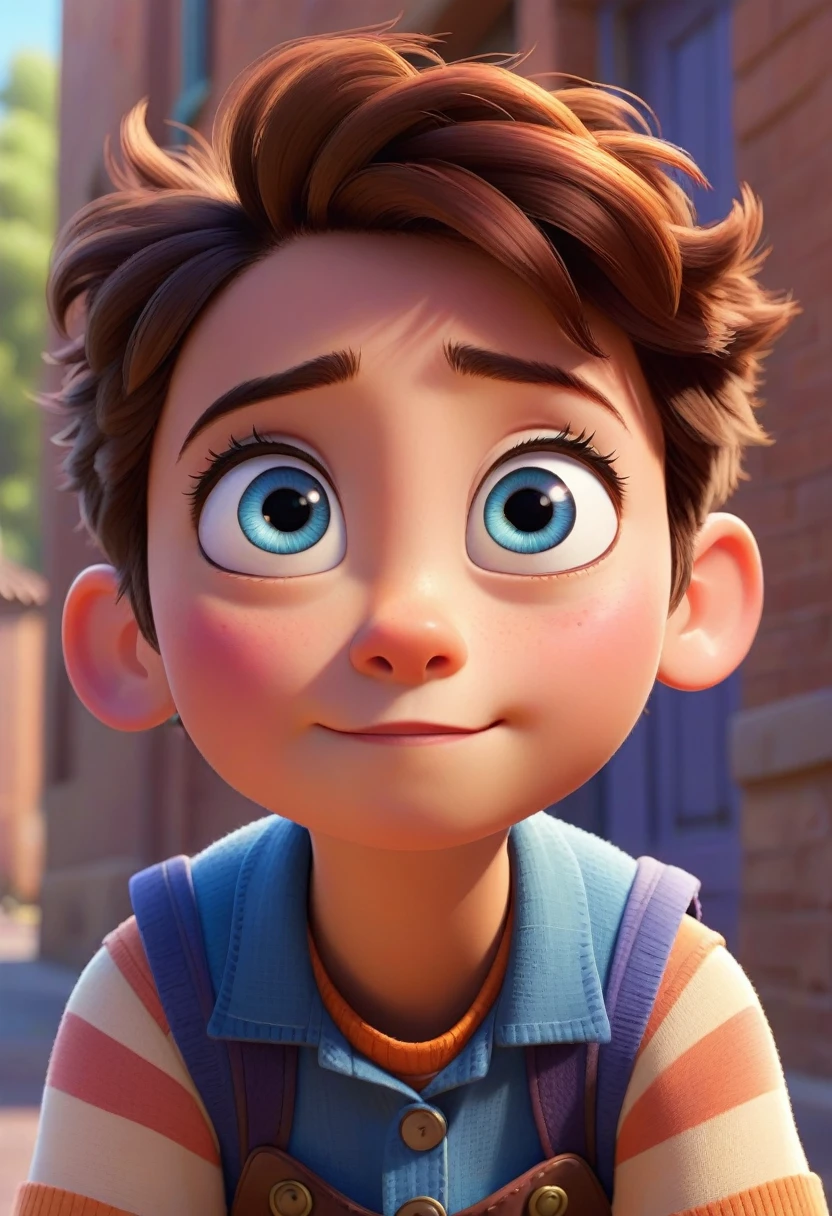 pixar character ,pixar style, cute eyes