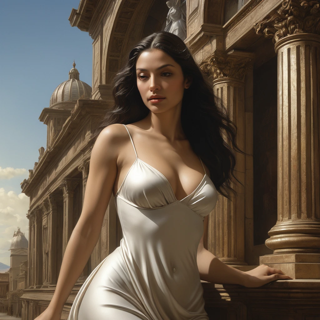 bodies, sculpted, ((Boris Vallejo Style)). toned muscles, ideal proportions and defined complexion, meticulously crafted features, unreachable beauty, perfection, breathtaking elegance, g curves, goddess-like figures, divine symmetry, artistic masterpieces, vivid realism, hyper-detailed sculptures, life-like forms, truly awe-inspiring, impeccable craftsmanship, pure radiance, ethereal beauty, delicate contours, striking poses, unparalleled artistry, sublime beauty, subtle nuances, dynamic compositions, vibrant colors, perfect lighting, soulful expressions, celestial aura, majestic presence, dreamlike atmosphere, unmatched grace and elegance, dazzling perfection, magnificent creations., by Leonardo Da Vinci, perfect composition, beautiful detailed intricate insanely detailed octane render trending on artstation, 8 k artistic photography, photorealistic concept art, soft natural volumetric cinematic perfect light, chiaroscuro, award - winning photograph, masterpiece, oil on canvas, raphael, caravaggio, greg rutkowski, beeple, beksinski, giger