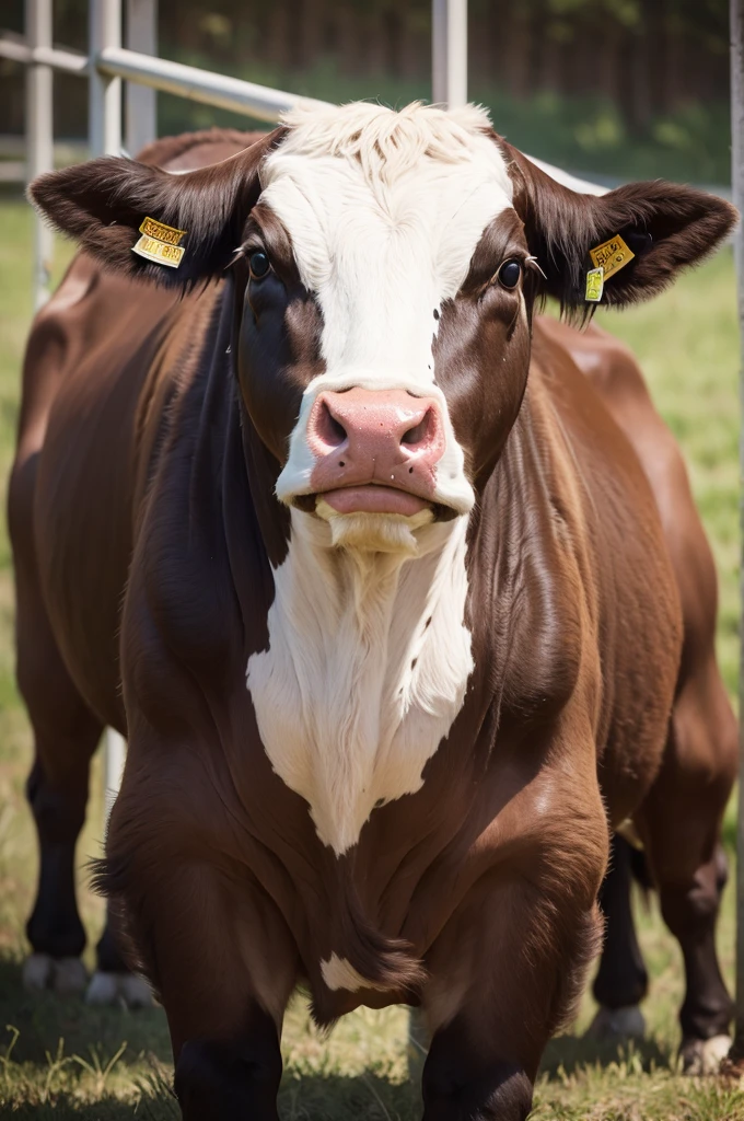 Nelore beef cow