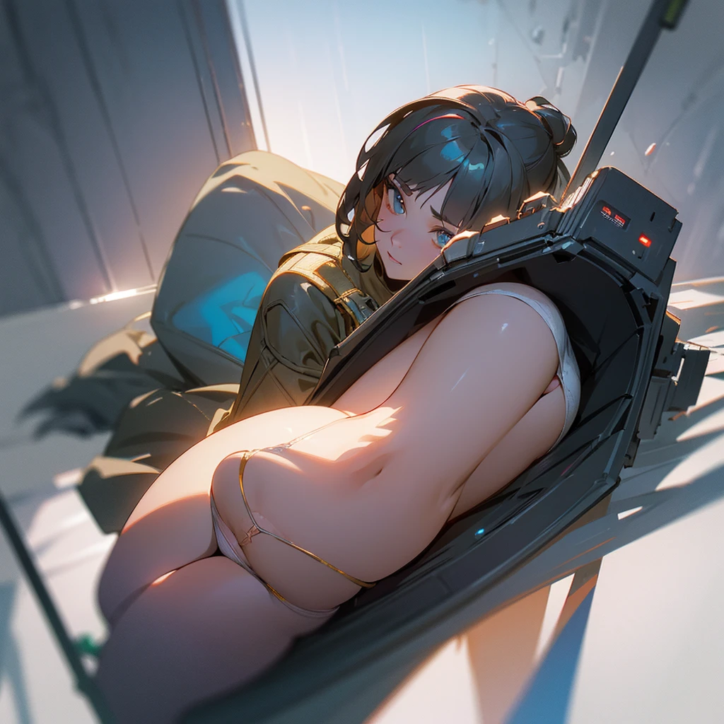((Best quality)), ((masterpiece)), (detailed:1.4), 3D, an image of a beautiful cyberpunk female,HDR (High Dynamic Range),Ray Tracing,NVIDIA RTX,Super-Resolution,Unreal 5,Subsurface scattering,PBR Texturing,Post-processing,Anisotropic Filtering,Depth-of-field,Maximum clarity and sharpness,Multi-layered textures,Albeo and Specular maps,Surface shading,Accurate simulation of light-material interaction,Perfect proportions,Octane Render,Two-tone lighting,Wide aperture,Low ISO,White balance,Rule of thirds,8K RAW,wet panties,Take the floral panties,white panties,I saw a trace on my underwear vagina,can see your vagina through your underwear