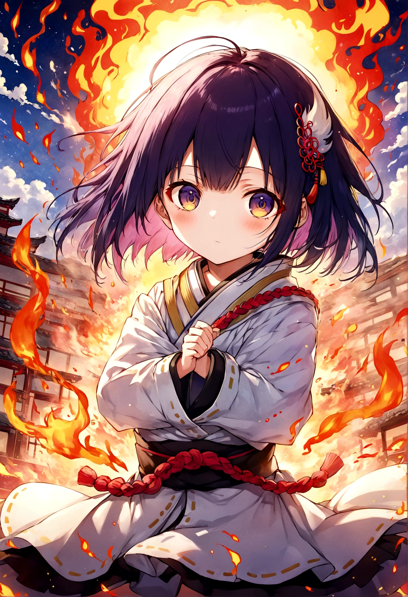 ((maximum quality)), ((obra-prima)), ((ultra-detalhado)), (extremamente delicado e lindo), Satoru Gojo