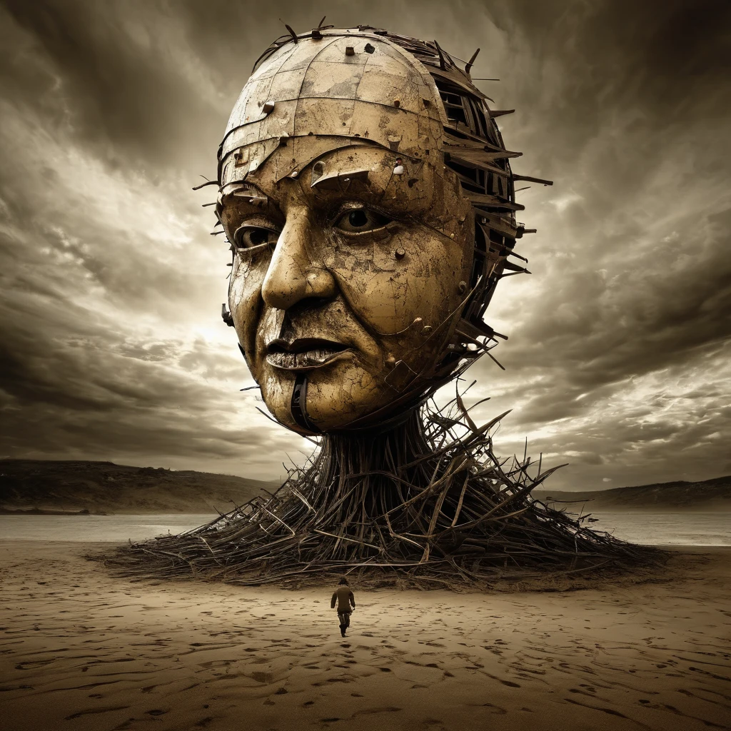 arte surrealismo Freddy Krugger