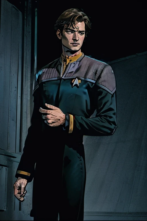 Andrew Garfield: Jared Padalecki: David Tennant: Blue Star Trek uniform: