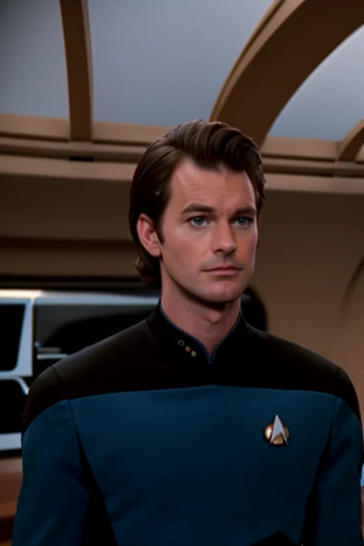 Joe Keery: Andrew Garfield: Jared Padalecki: David Tennant: Blue Star Trek uniform: Star Trek bridge background: Matt Mercer: