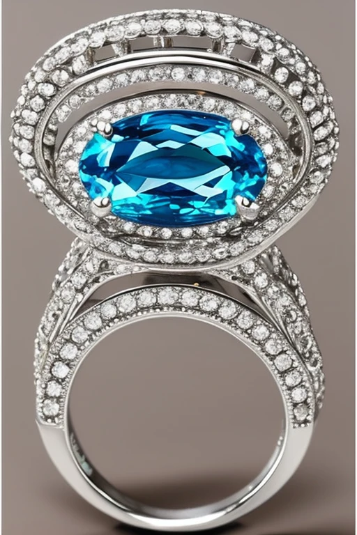 A lot of marvelous jewels, no models, only big jewels, as a treasure