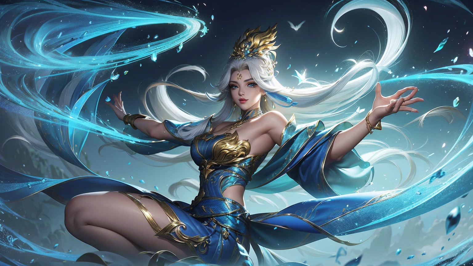 ((melhor qualidade, 8K, Obra de arte: 1.3)), ((high-range dynamics :1.4)), ((young woman lisa)), ((fofo antro fofo :1.6)) ((PERNAS COMPRIDAS E SEXY)), (curved), Red lips, Maquiagem requintada, olhos grandes, ultra detalhado, Modelo charmoso, (olhos ternos, soft lips), Very high color saturation, extremely detailed computer Graphics, papel de parede da unidade 8k, , (Textura Natural da Pele, ultra-practical, Luz suave, apimentado), (Muito detalhado), ((noite)), ((luar)), primeiro plano, 1 garota, cabelos cacheados seios grandes: 0.8, cabelo bonito, rosto bonito, olhos lindos e gentis, beautiful collarbone, Corpo bonito, corpo sexy, deitado na cama, maximum quality, form, Super detalhado, finamente, A high resolution, olhos lindos e detalhados, natural lip, long eyelashes, sorridente, mulher jovem, cabelos longos e cacheados, os olhos arregalados, orelhas de raposa, cabelo platinado, olhos de ametista, gato&#39;olhos, Comprimento total, ultra detalhado, gradiente de olho, finamente detailed beautiful eyes, symmetrical eyes, grande brilho nos olhos, olhos brilhantes:1.2
