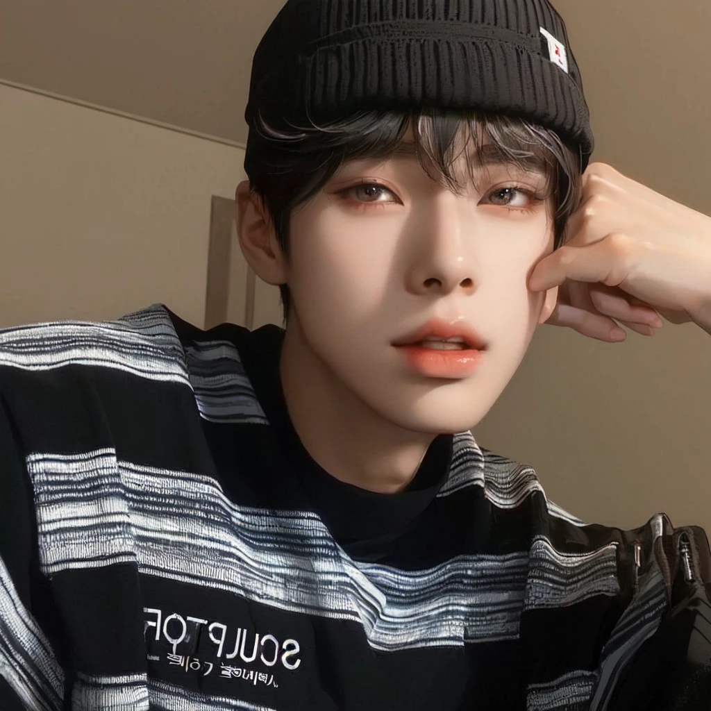 sharp boy with black hat and black shirt, Kim Doyoung, Jinyoung Shin, male Ulzzang, Jung Jaehyun, adorable and pale korean face, Tae June Kim, Hong junho hyung, profile picture with headshot, homem sul-coreano, hyung tae, Jungkook, young lovely korean face, Seseon Yoon, Ulzzang, rosto perfeito e menino, Korean face, kpop boy, Korean male face 