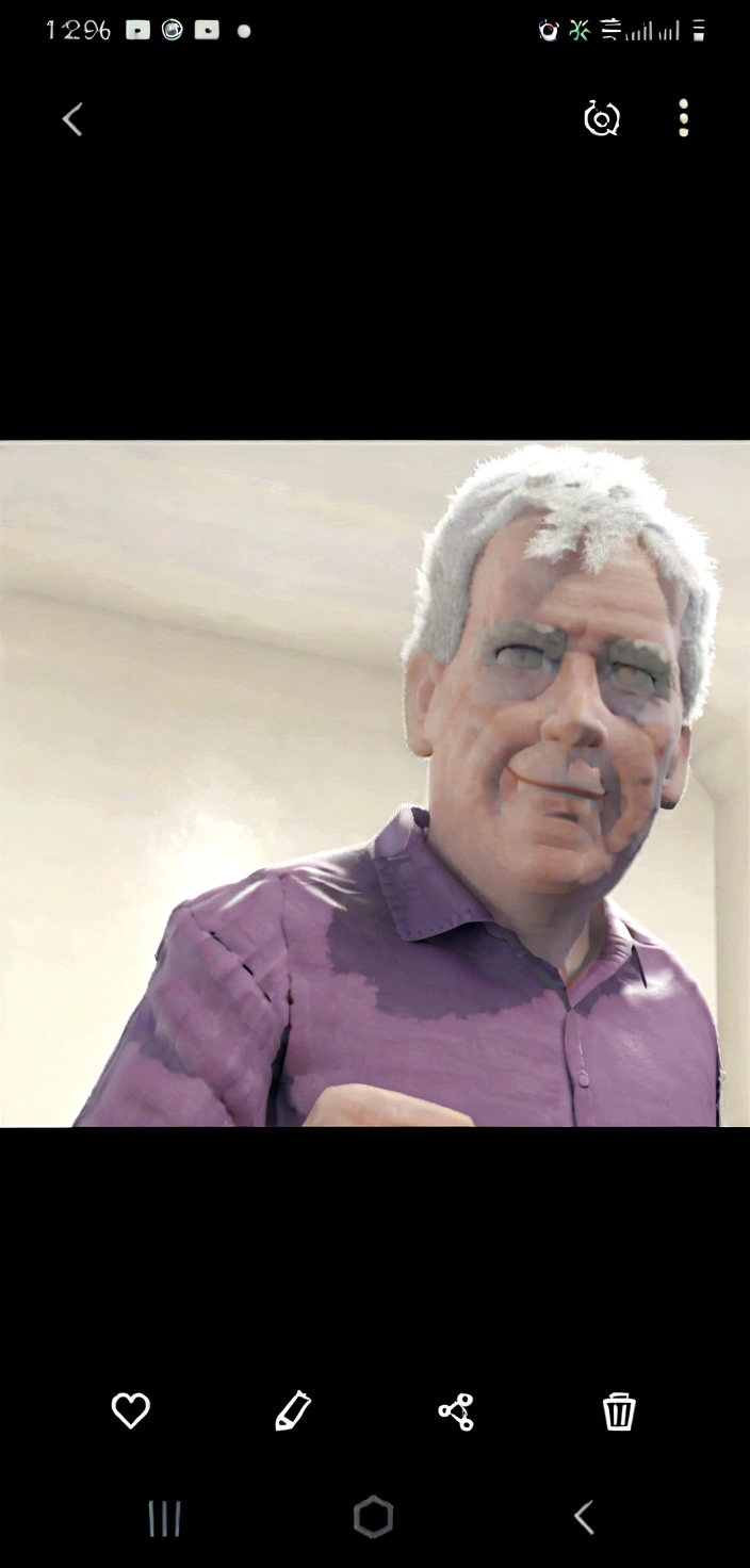 Personagem de desenho animado de um homem e camisa azul, um personagem animado, Caractere estilizado, animation style rendering, 3D estilizado, Arnold Maya rendering, Stylized 3D rendering, toon render screenshot, Personagem 3D, Personagem 3D, Stylized 3D rendering, 3D character rendering, personagem de desenho animado, Personagem de close up, Pose de personagem, (Estilo Pixar) (parte mestre:1.2) (bokeh) (melhor qualidade) (pele detalhada) (textura detalhada) (8K) (argila) (cinematic lighting) (sharp focus,Senta e vaza a parte superior do corpo