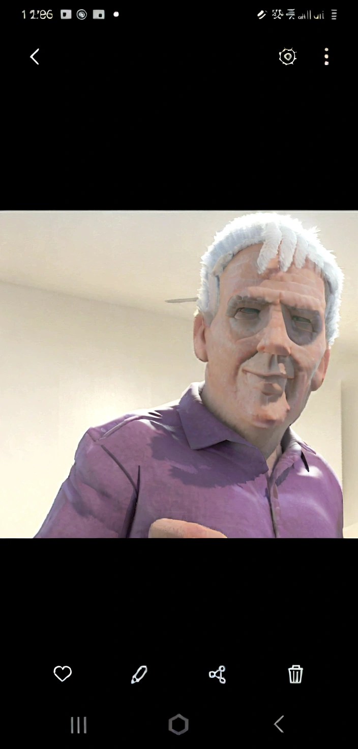 Personagem de desenho animado de um homem  e camisa azul, um personagem animado, Caractere estilizado, animation style rendering, 3D estilizado, Arnold Maya rendering, Stylized 3D rendering, toon render screenshot, Personagem 3D, Personagem 3D, Stylized 3D rendering, 3D character rendering, personagem de desenho animado, Personagem de close up, Pose de personagem, (Estilo Pixar) (parte mestre:1.2) (bokeh) (melhor qualidade) (pele detalhada) (textura detalhada) (8K) (argila) (cinematic lighting) (sharp focus，Senta e vaza a parte superior do corpo