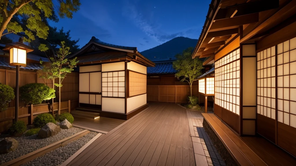 Create a gorgeous Japanese night view!!