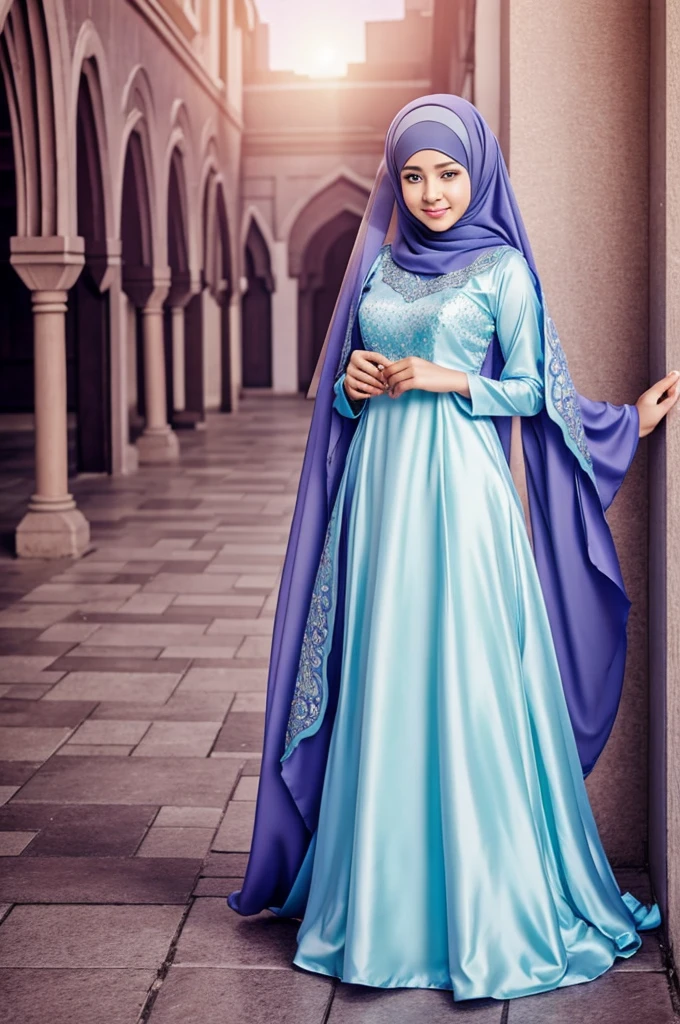 Muslimah formal picture, anime
