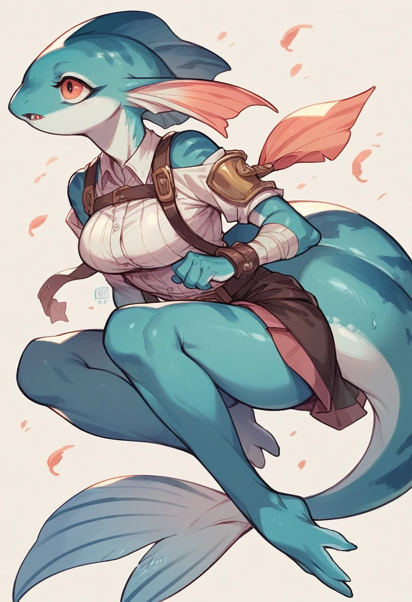 A fish with legs