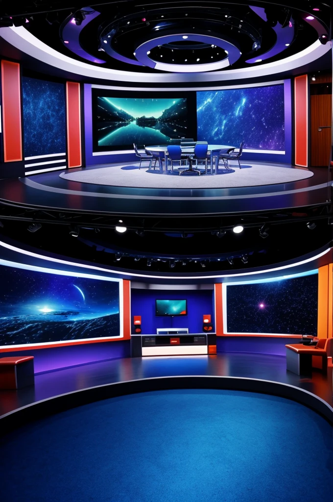 A television studio from another dimension
