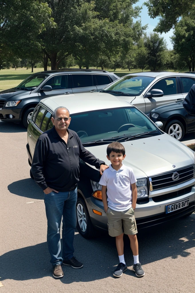 Dad and each one is their own car
