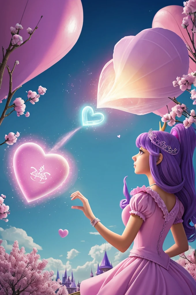 La princesa Caramelia, con la ayuda de su unicornio Nube, He undertook a journey to confront the Sorcerer Witch, who had cast a spell on his city. A pesar de la burla del brujo, recalled an ancient legend about a pure candy heart that could break any curse. After an arduous search, They found the precious heart in the Cotton Candy Forest. estilo.disney