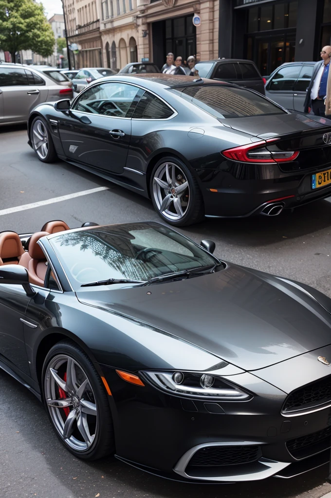 an rat in a very rich car 