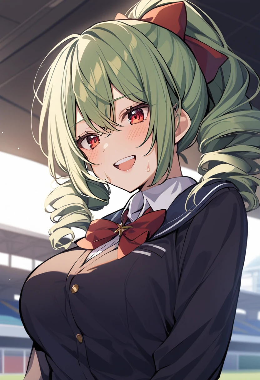 /*quality*/
masterpiece, best quality,detailed,
BREAK,
/*figure*/
1girl,((((((((yukinoshita_yukino)))))))),
BREAK
/*system*/
glamorous,tall,large breasts,
BREAK
/*Hair Type*/
straight hair,
BREAK
/*Hair length*/
{very short hair | medium hair | long hair},
BREAK
/*Hairstyle*/
{blunt bangs | bob cut | ponytail | twintails | drill hair | hair bun | slicked back hair | forehead | single braid | braid hair},
BREAK
/*Hair Color*/
{black hair | blonde hair | pink hair | brown hair | white hair | purple hair | red hair | orange hair | blue hair | yellow hair | green hair | yellow green hair | silver hair | sky blue hair | gray hair | copper hair},
BREAK
/*eye*/
beautiful eyes,red eyes,
BREAK
/*expression*/
{smile | light smile | cheerful | laughing | seductive smile},
BREAK
/*Costume*/
{sailor suit | schooluniform,blazer | schooluniform,cardigan},
BREAK
/*Pause*/
arms behind back,
BREAK
/*angle*/
upper body,
BREAK
/*background*/
in high school,(sports ground:1.2),
BREAK
/*Brightness*/
sunlight,