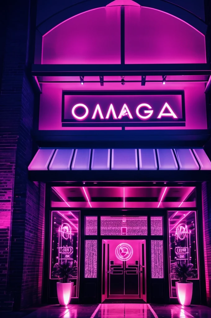 Made the future front of my nightclub called the Omega Club 