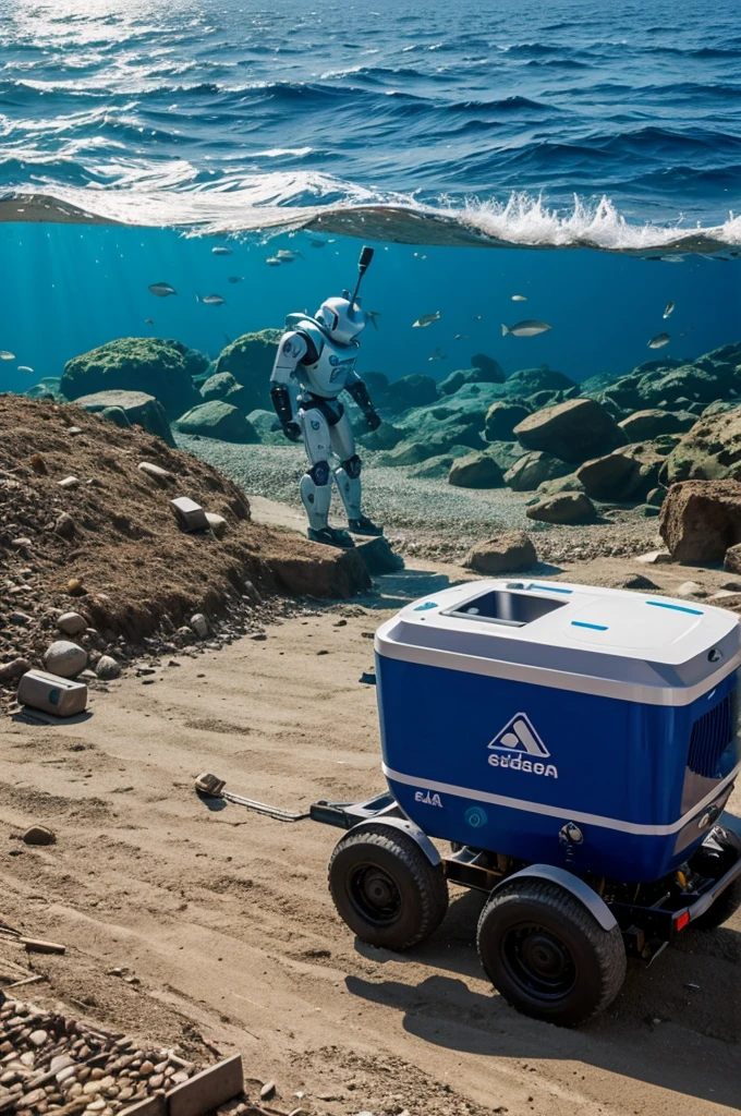 Robot que ayude a limpiar la basura de los mares