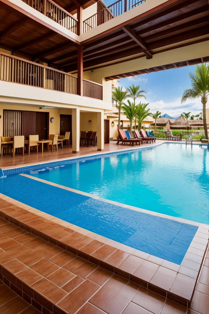Habitaciones de hotel bajo el agua lujosas
