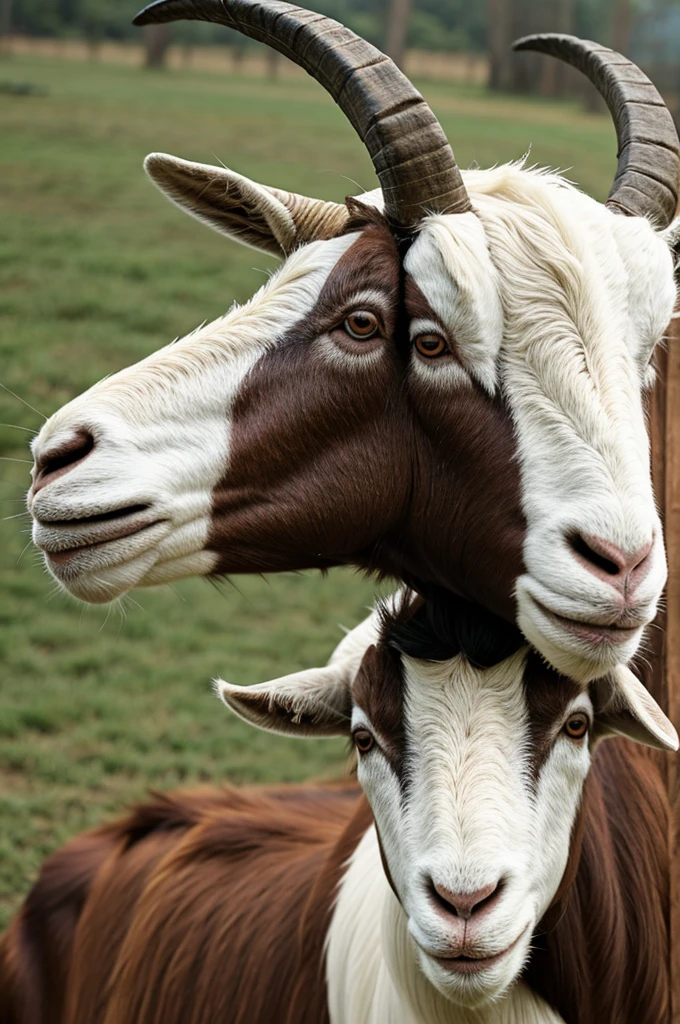 Man look like goat