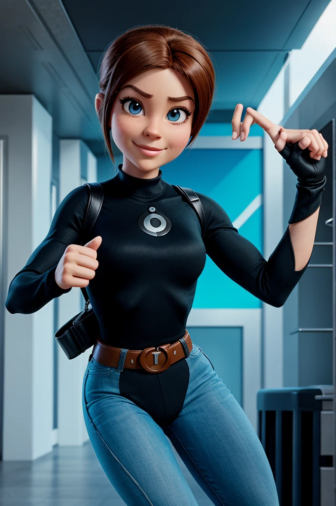 dash from incredibles showing yo yo hand sign