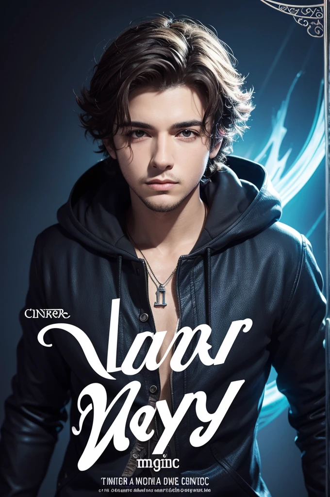 Criar capa single do cantor dylan rivers com o nome do single K Magic