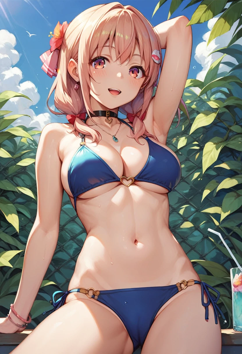Sakimi-chan, Chiho, Yoshitomo Nara, a girl with 18 years old, (bikini),