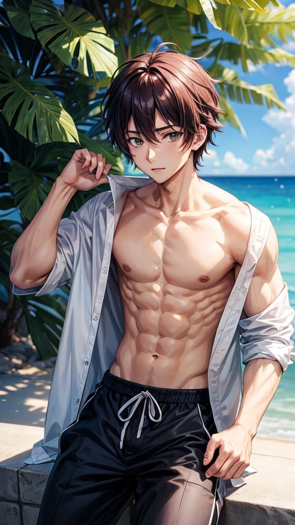 Anime guys 20 years old shirtless