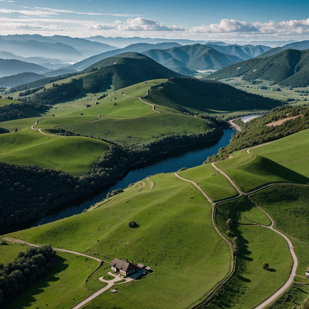 realistic landscape, Very high resolution