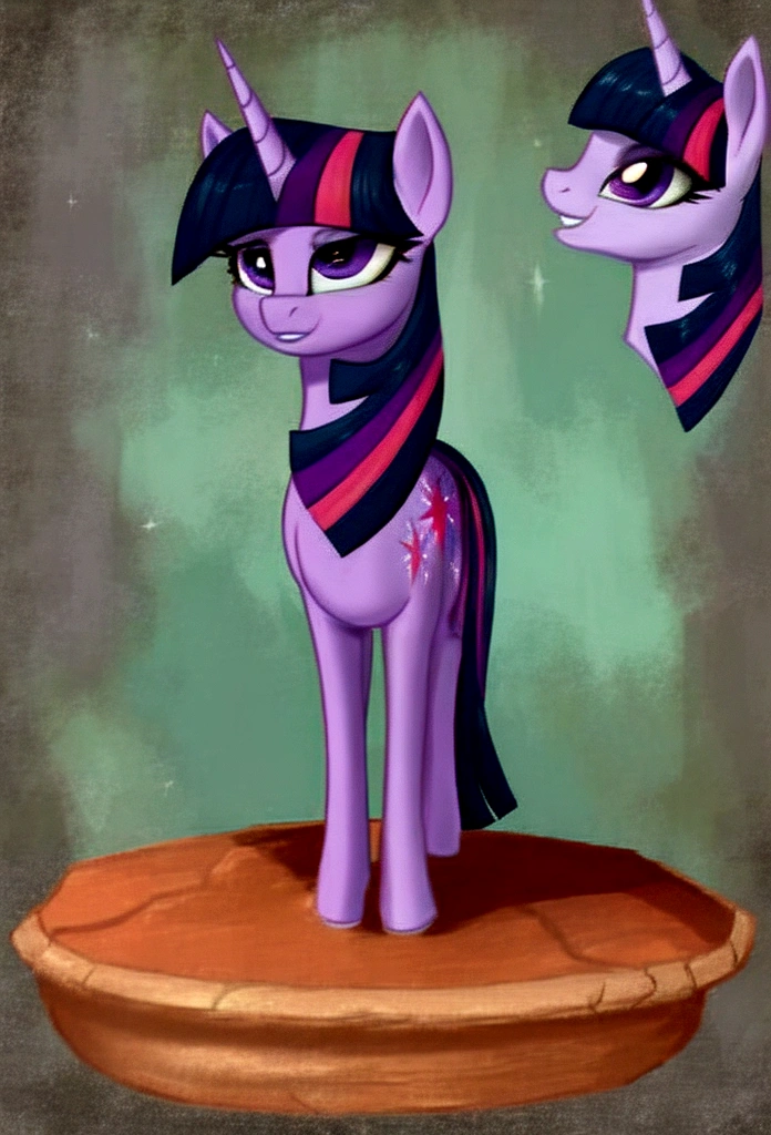 Pony Diffusion v5.  Mlp twilight sparkle