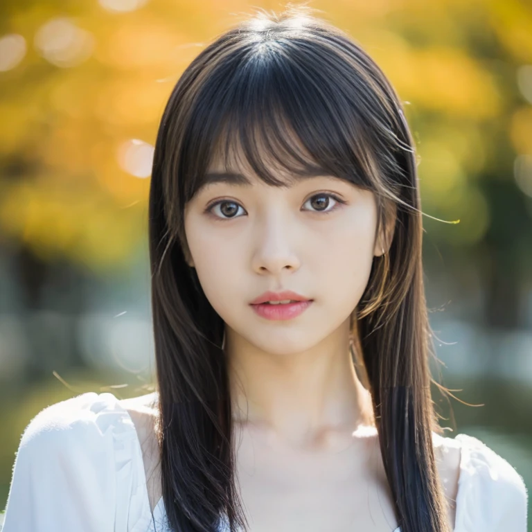 Japanese girl,The face is focused on the entire body.,), (Highest quality:1.4 3 D 8K, 45,000,000,000 pixels,),(Masterpiece:1.3),(sharp focus:1.2),Japanese girl, (Highest quality:1.4),(Masterpiece:1.3),(sharp focus:1.2), (Virtual image:1.4),(Beautiful woman in perfect style:1.4) , Long ponytail with bangs like Lisa&#39;s.),glowing face,full body photo,(Red cheeks:1.3), Standing and walking outdoors in the countryside