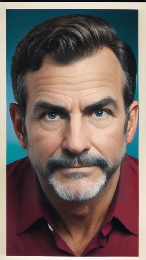  a Adelman men focus on the face, color photo