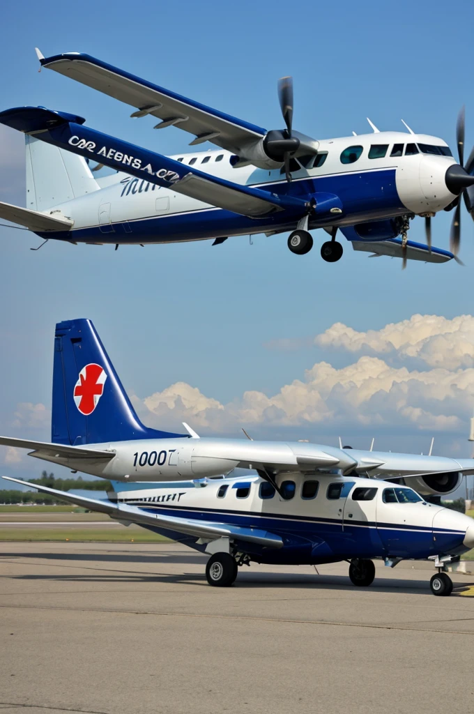 A plane of 1000$