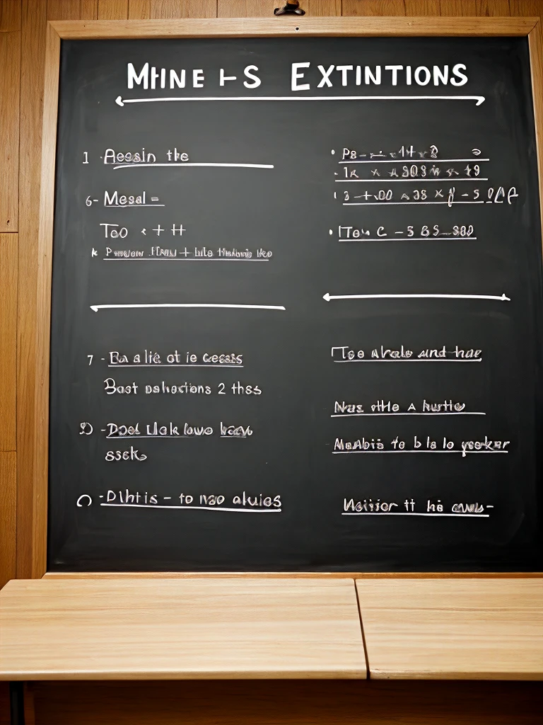 Draw a linear equation solving problems 