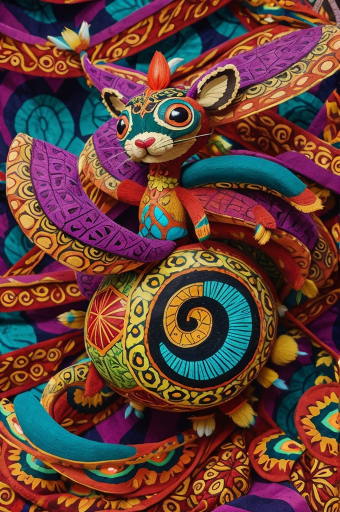 Alebrije ardilla 