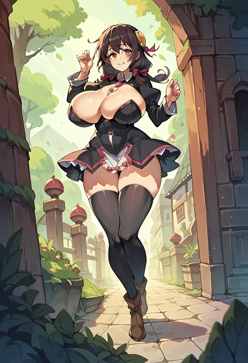 Yunyun, full body, huge breasts