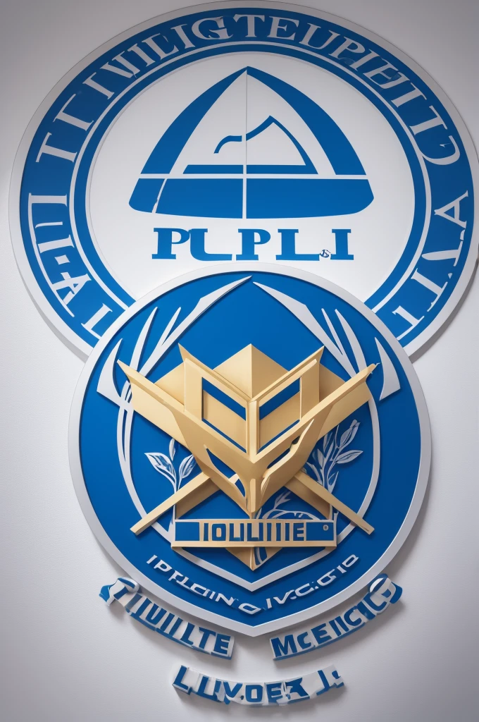 a logo with the name Ipoli Ipoli is a university polytechnic institute of civil engineering, mechanics and production, the logo must contain representations and the name of the intuition 