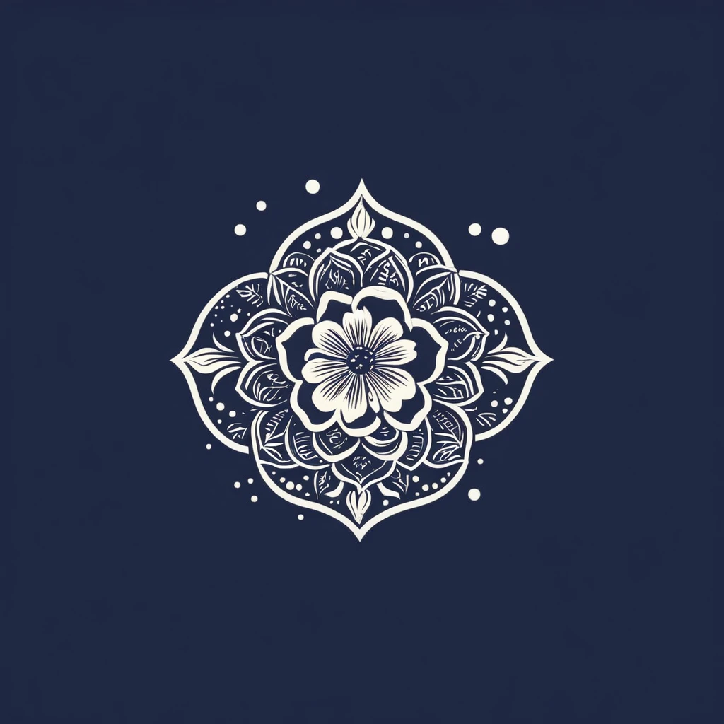 logo, vector art, logo, Ein stilisiertes Wachsbecken mit einem Tropfen, der eine Blume bildet., #F7CAC9, secondary colour white, very minimalistic