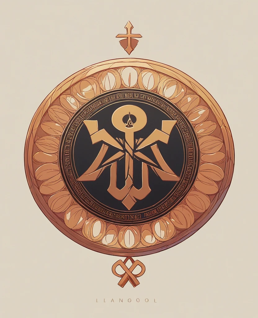 Create logos, law symbols, round logos, gold and black colors, add this symbol ⚖️