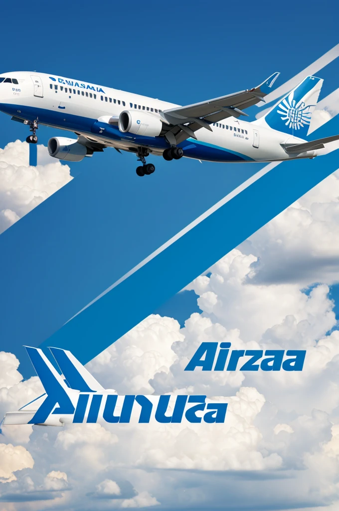Create a logo for the airline Düsselhansa