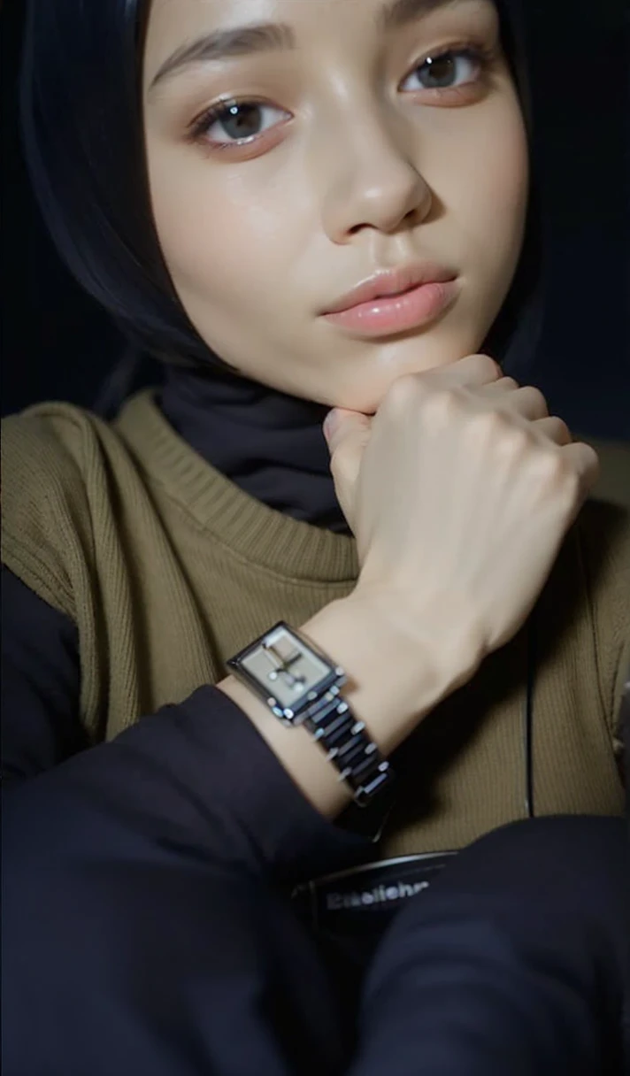 best quality, (photorealistic:1.4), 1girl, (black shirt:1.2), (grey long pants:1.2),(white suspenders:1.4), perfect female figure, full body, from back, white background, short hair, slim