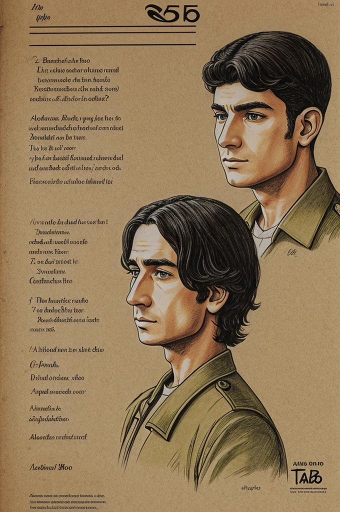 Dibujo animado de un libro llamado persona normal de Benito taibo