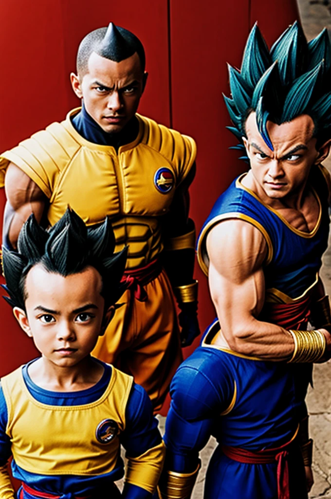 Guku y Vegeta 