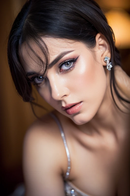 a milf wearing transparent dress,beautiful detailed eyes,beautiful detailed lips,extremely detailed eyes and face,longeyelashes,1woman,erotic,sensual,alluring,sophisticated,elegant,seductive,temptress,alluring pose,dramatic lighting,high fashion,glamorous,chiaroscuro,dramatic contrast,cinematic,masterpiece,ultra-detailed,realistic,photorealistic,photo-realistic:1.37,HDR,UHD,studio lighting,extreme detail description,professional,vivid colors,bokeh
