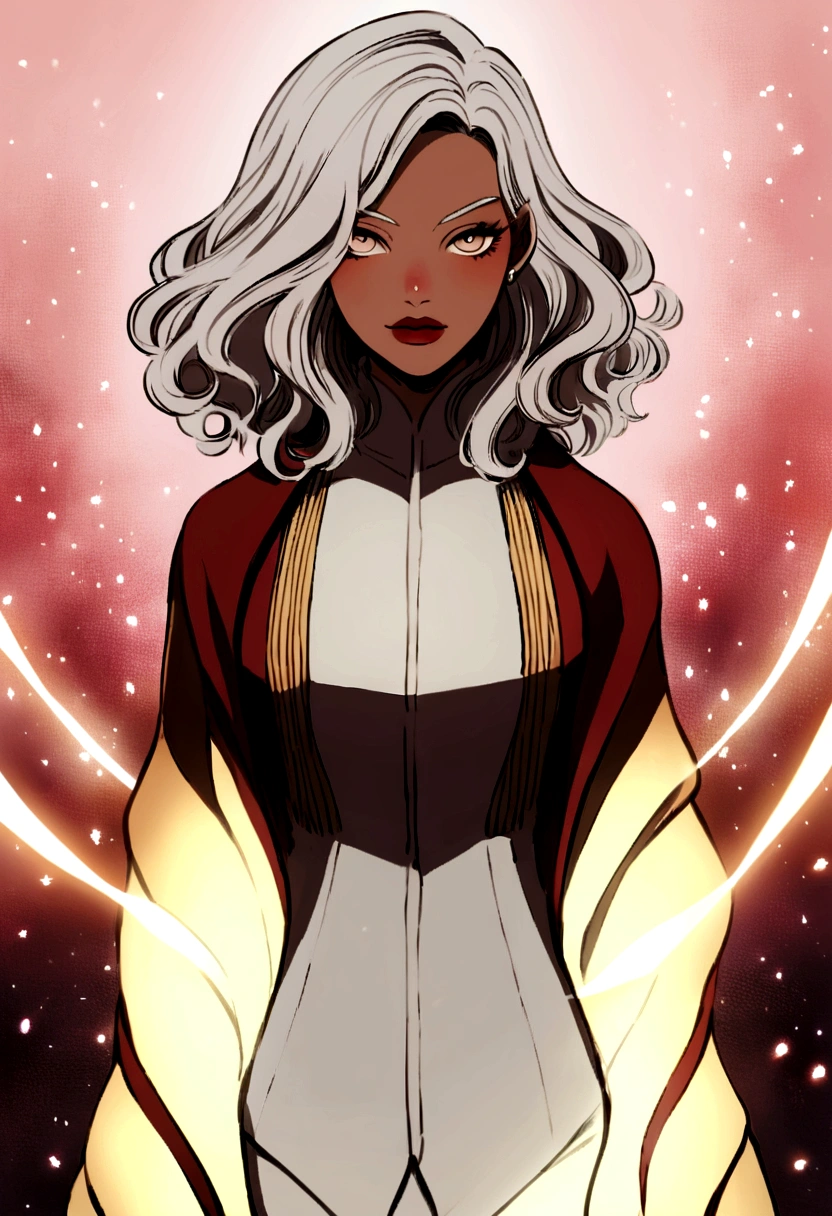 um garoto de Sumeru com roupas inspiradas na cultura indiana, pele escura, medium light hair with an original hairstyle