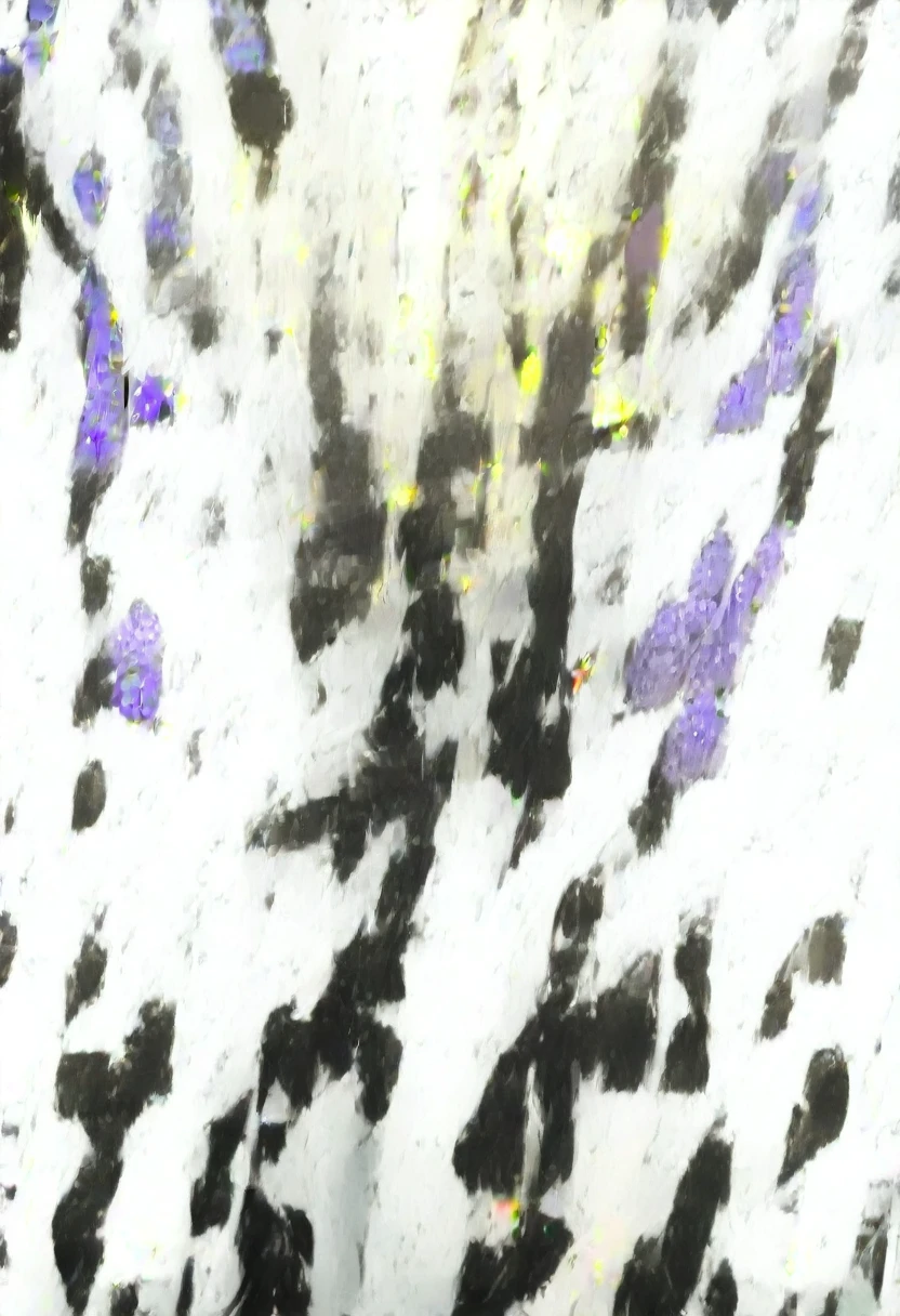 ((best quality)), ((masterpiece)), (ultra detailed), (cinematic lighting), 1girl, late 20s beautiful woman with bright (purple eyes) looking at viewer, smiling smugly, black sleeveless dress, two-tone hair, long wavy ((black into white 1:2)) ombre hair, multicoloured hair, city background, from downwards, purple shawl, designer handbag, luxury